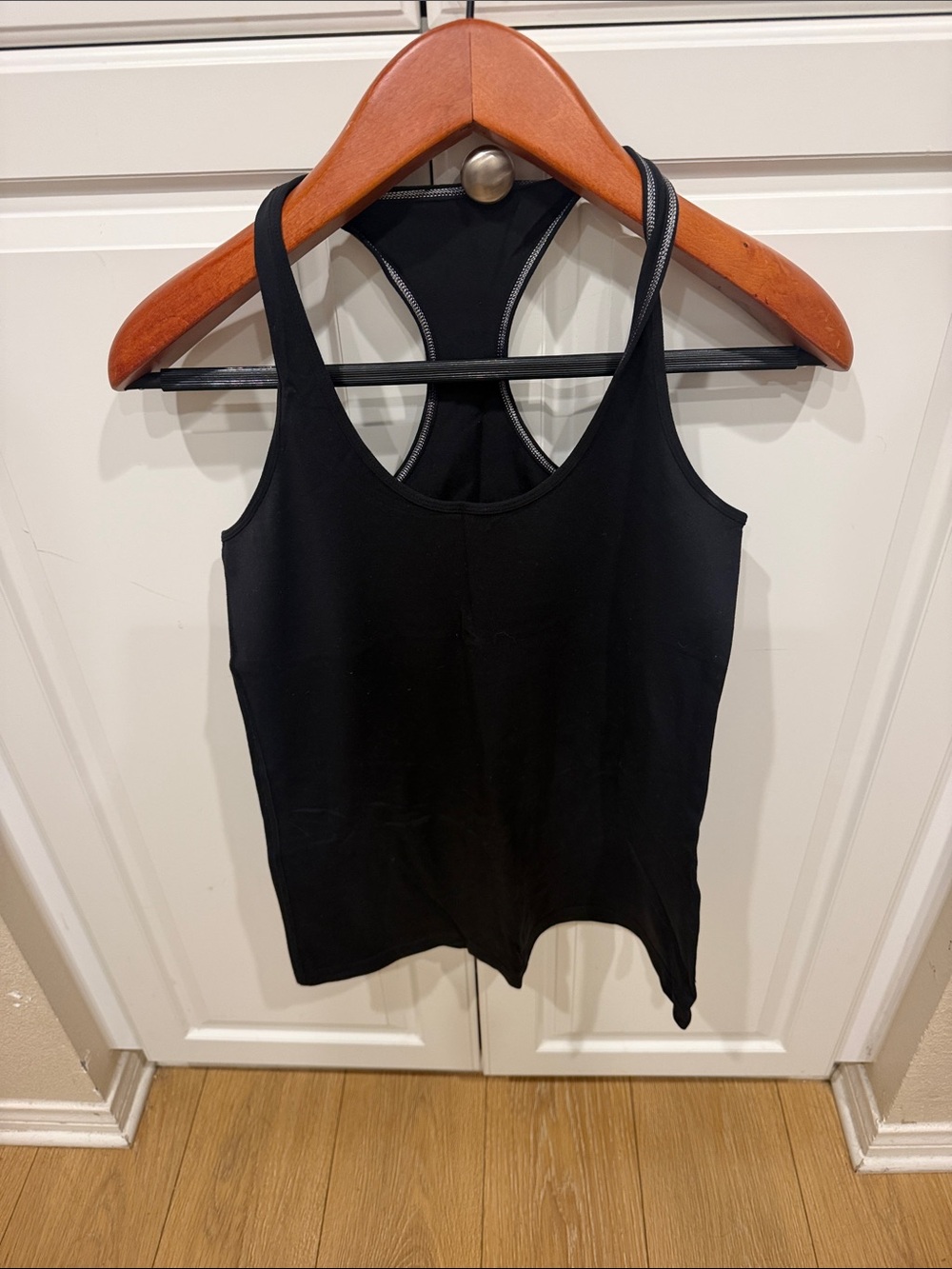 lululemon athletica Black Racerback Tank Top